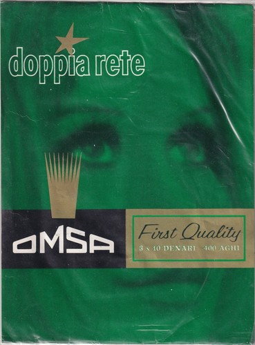Bas nylon omsa doppia rete - nylon,