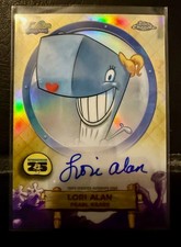 2025 Topps Chrome Spongebob Anniversary LORI ALAN as Pearl Krabs Auto Autograph