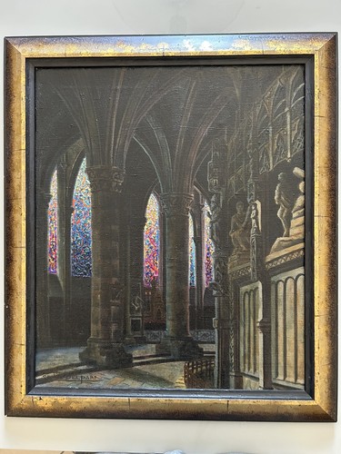 Huile sur toile gaston - toile, de