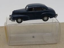 MICRO WIKING HO 1/87 OPEL KAPITAN 51 BLEU FONCE in box #10110