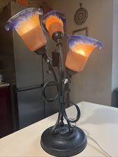 vintage grande lampe sur pied