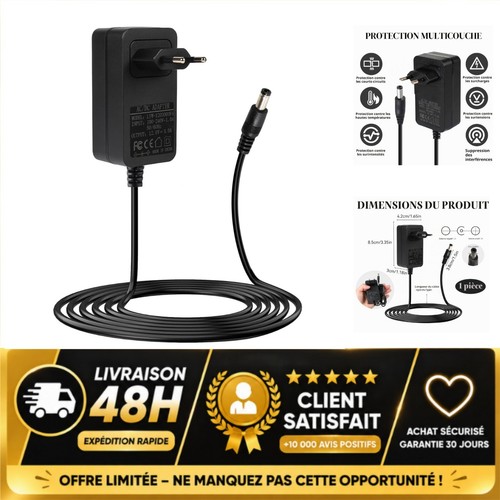 Adaptateur secteur 12v 36w - adaptateur,