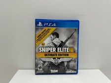 Sniper Elite III Ultimate Edition (Sony PlayStation 4, PS4 2015) Complete CIB
