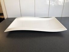 Villeroy & Boch New Wave Caffe White Lge Rectangular Serving Plate 38 x 25cm