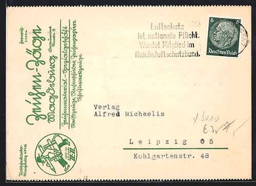 Carte postale magdebourg - postale,