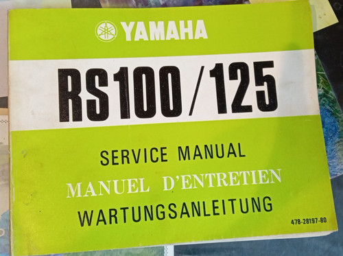 Manuel entretien yamaha - manuel,