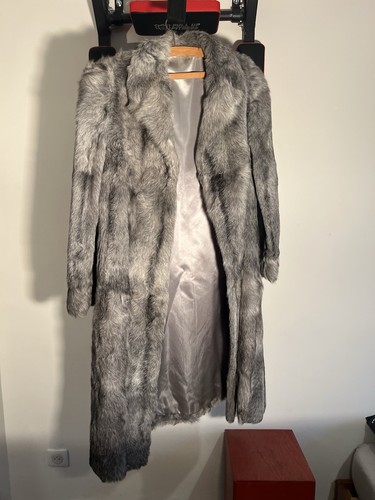 Manteau fourrure véritable - manteau,