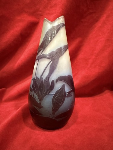 Vase galle art nouveau - nouveau, casse
