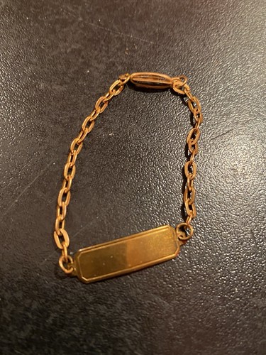 Rare petit bracelet gourmette - petit,