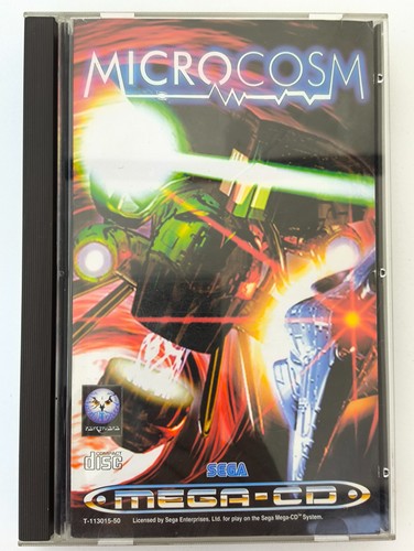 Jeu microcosm mega cd sega - jeu, mega-cd