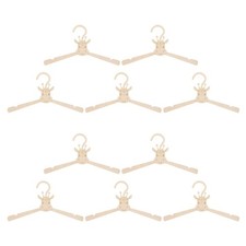 10 Pcs Cintres Bois Pour Les