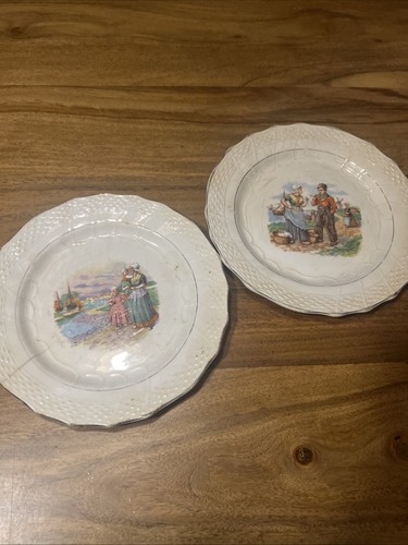 Vieille assiette hamage - vieille,