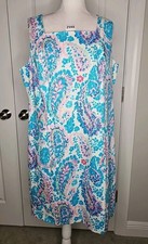 Talbots Plus  Blue and Pink