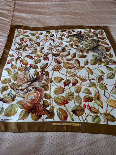 Superbe foulard soie - superbe, silk