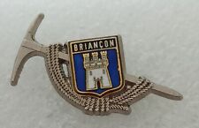 Briançon Coat of Arms Pins. Ice Mountaineering Mountain Ski