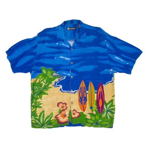 Chemise hawaïenne pour hommes - hawaïenne,