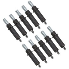 Lot de 10 poignées en tôle