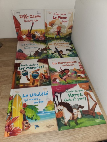 Lot livres enfants - 8, serie