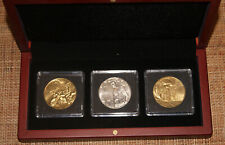 Coffret 3 Pièces Johnny Hallyday guitare moto Trésor du Patrimoine Série Limitée