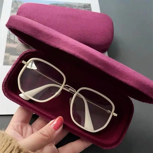 étui lunettes velours - lunettes,