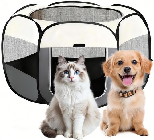 Parc portable pour chiot - parc,