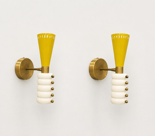 Paire appliques murales - paire, d'appliques