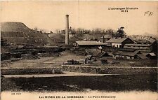 Old postcard AK Les MINES DE LA COMBELLE Le Puits Selamines (461055)