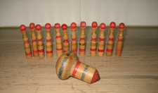 Ancien jeu de 12 Mini Quilles