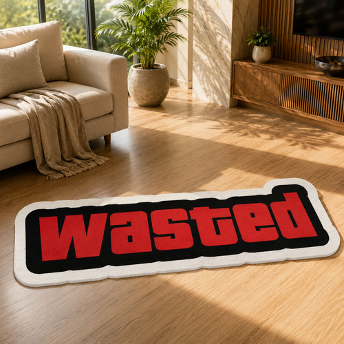 Tapis wasted noir - tapis,