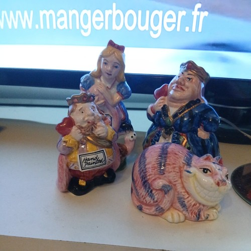 Figurines alice wonderland - alice,