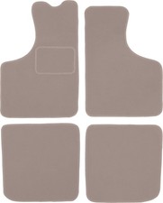 Tapis de sol en velours Beige