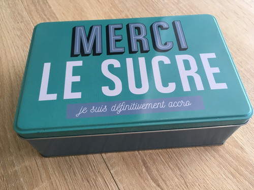 Boite sucre biscuits - boite, à