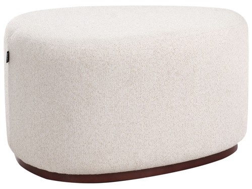 Pouf moderne tissu - pouf,