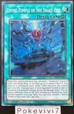 Carte YU-GI-OH! DIVINE TEMPLE OF THE SNAKE-EYE MP24-EN123 Secret Rare NEUF
