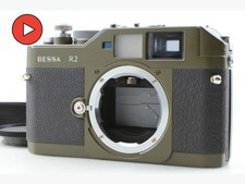 [Near MINT+++] Voigtlander BESSA R2 Olive 35mm RF Film Camera Leica M From JAPAN