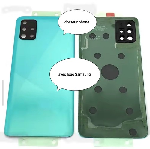 Coque arrière avec - , vitre