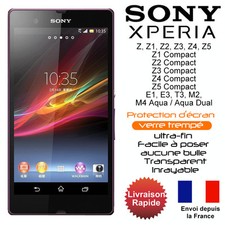 Vitre protection film protecteur d'écran en verre trempé Sony Xperia Z1 Z2 Z3 M2