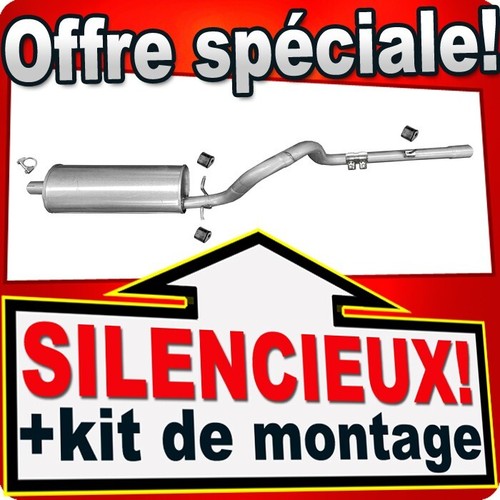 Silencieux arriere pour jeep - silencieux,