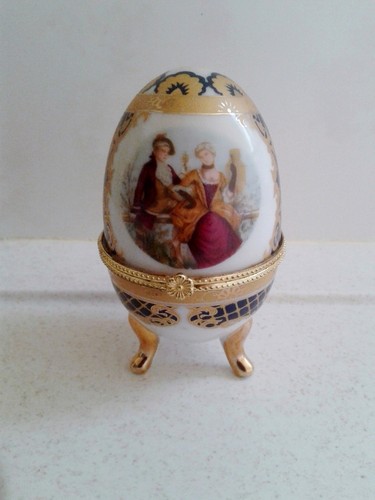 Boite oeuf porcelaine - boite,