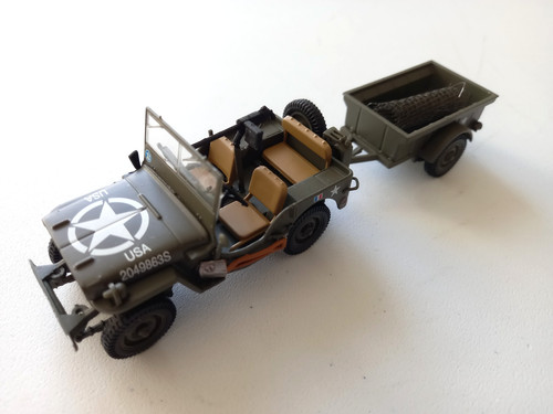 Atlas jeep willys - 1/43,
