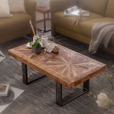 FineBuy Table Basse Bois