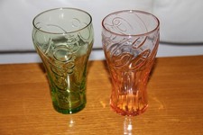 Lot 2 Verres coca cola - H 14