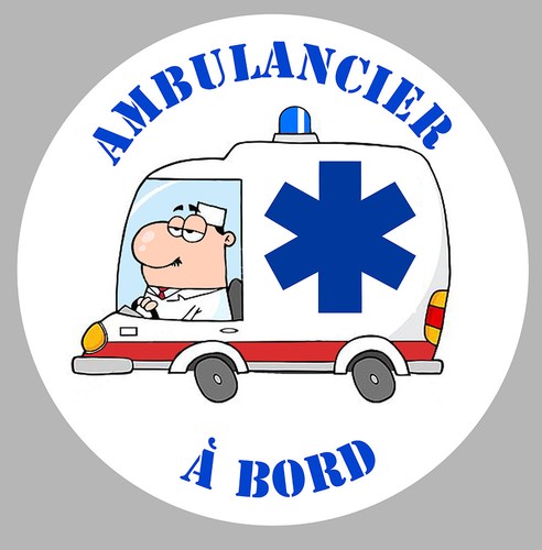 Ambulancier bord secours - ambulancier,