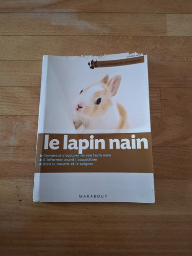 Livre sur lapin nain - livre, le