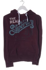 SUPERDRY Sweat à capuche Dames Sweat T EU 38 rouge style décontracté