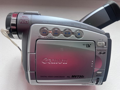 Caméscope minidv canon mv730i - canon,