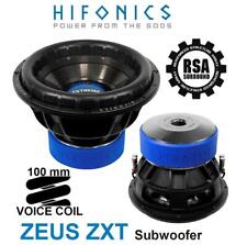 HIFONICS ZXT 18D2 ZEUS EXTREME SUBWOOFER 46 cm (18") 8000 Watt ZEUS ZXT EXTREME