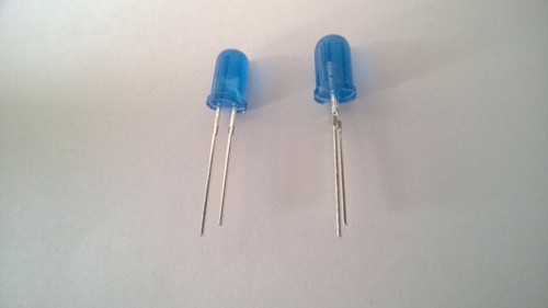 Led bleue diode v - mm, pour