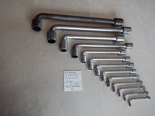 Lot clés à pipe - lot,
