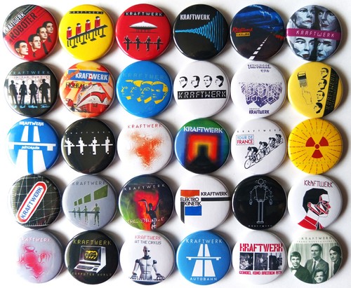 Kraftwerk lot pin button - kraftwerk,